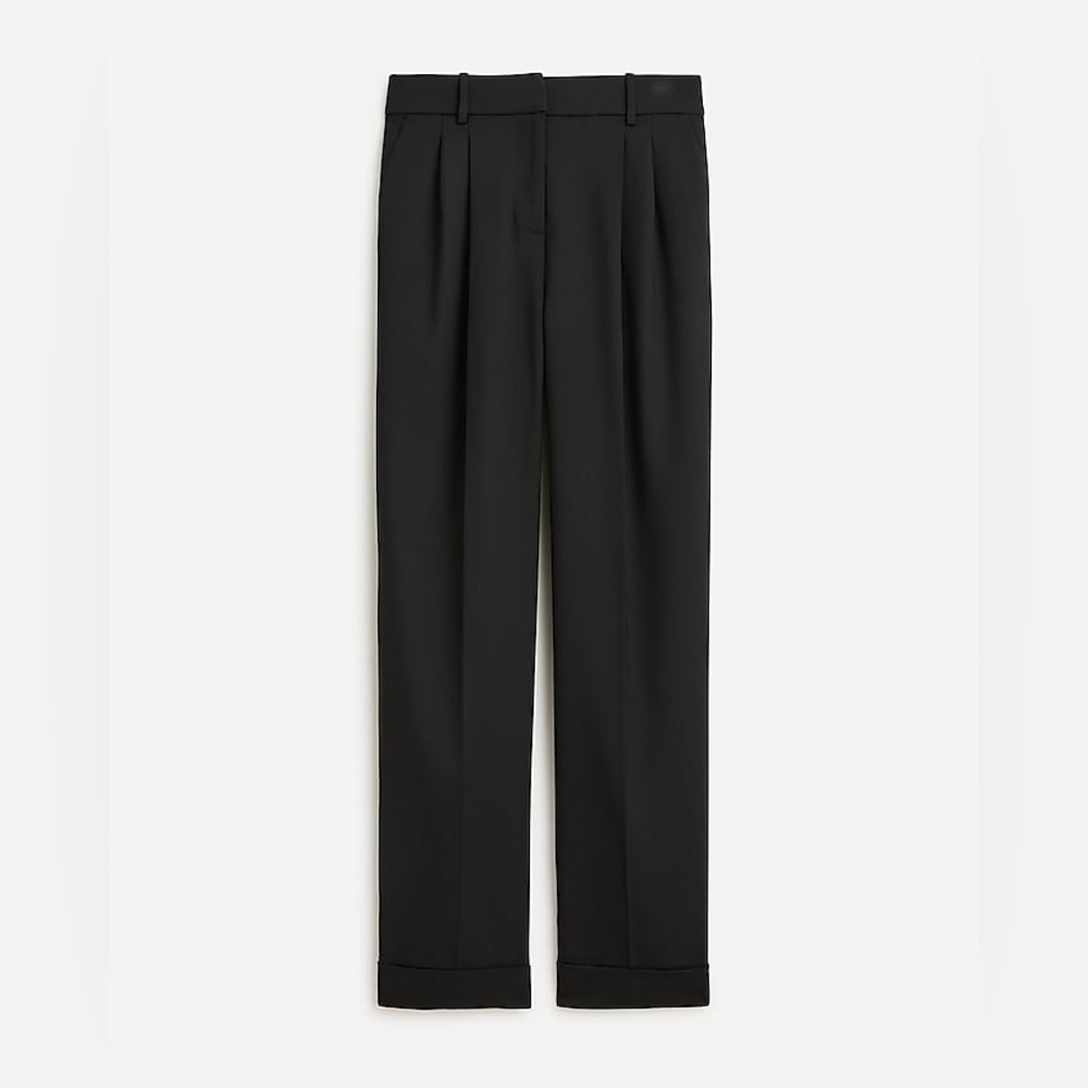 J. Crew Wide-leg essential pant in Italian city wool blend - Picture 5 of 10